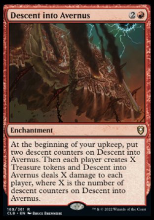 Descent into Avernus [Commander Legends: Battle for Baldur's Gate] | Tables and Towers