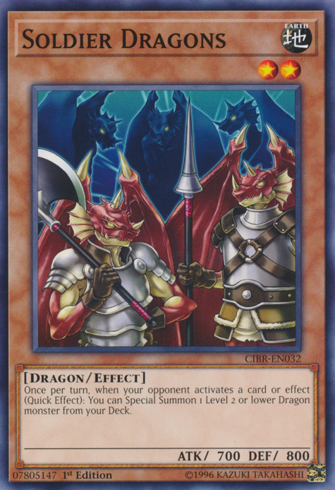 Soldier Dragons [CIBR-EN032] Common | Tables and Towers