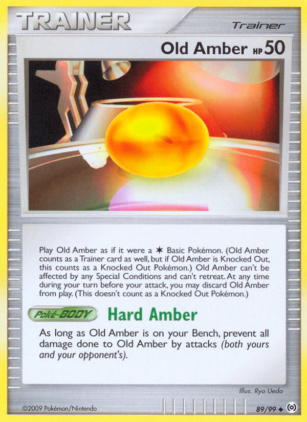 Old Amber (89/99) [Platinum: Arceus] | Tables and Towers