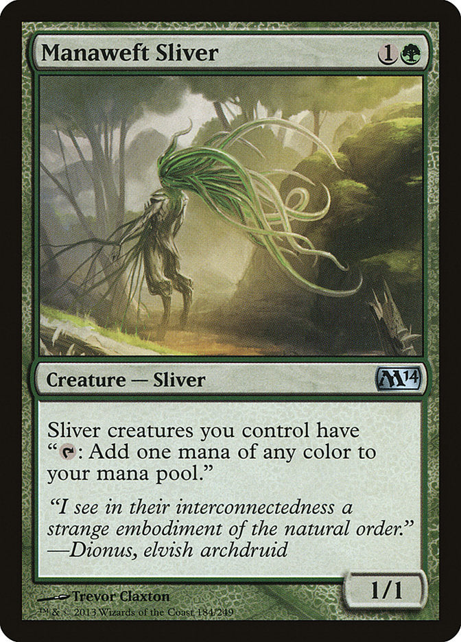 Manaweft Sliver [Magic 2014] | Tables and Towers