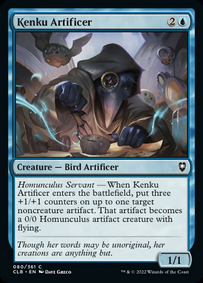 Kenku Artificer [Commander Legends: Battle for Baldur's Gate] | Tables and Towers