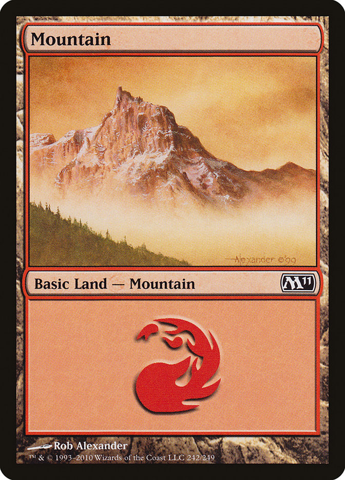 Mountain (242) [Magic 2011] | Tables and Towers