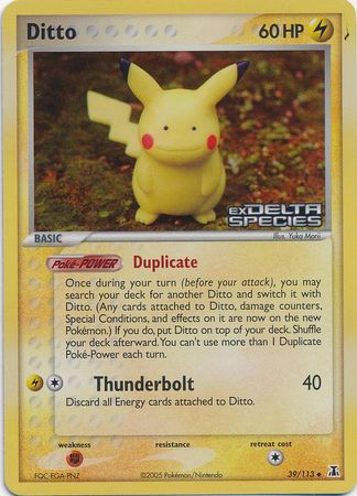 Ditto (39/113) (Stamped) [EX: Delta Species] | Tables and Towers