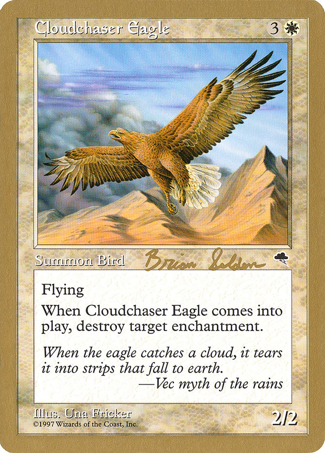 Cloudchaser Eagle (Brian Selden) [World Championship Decks 1998] | Tables and Towers