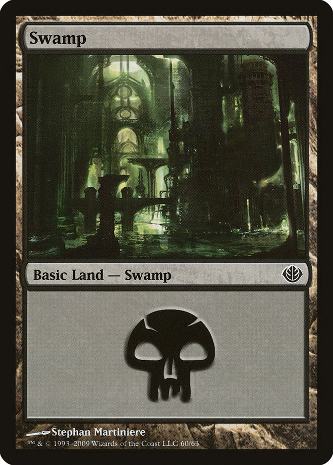 Swamp (60) [Duel Decks: Garruk vs. Liliana] | Tables and Towers