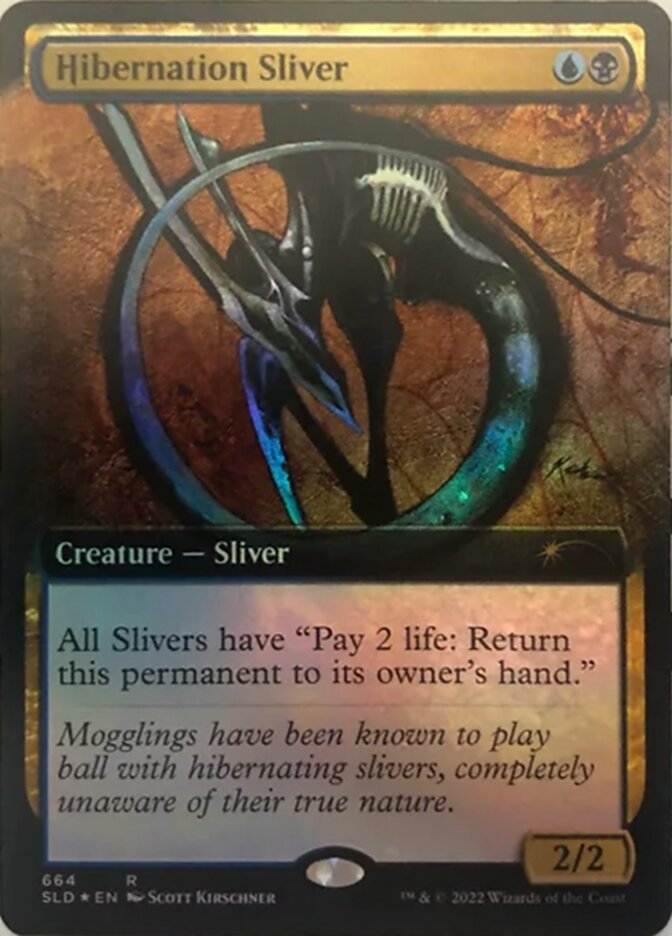 Hibernation Sliver (Extended Art) [Secret Lair Drop Promos] | Tables and Towers