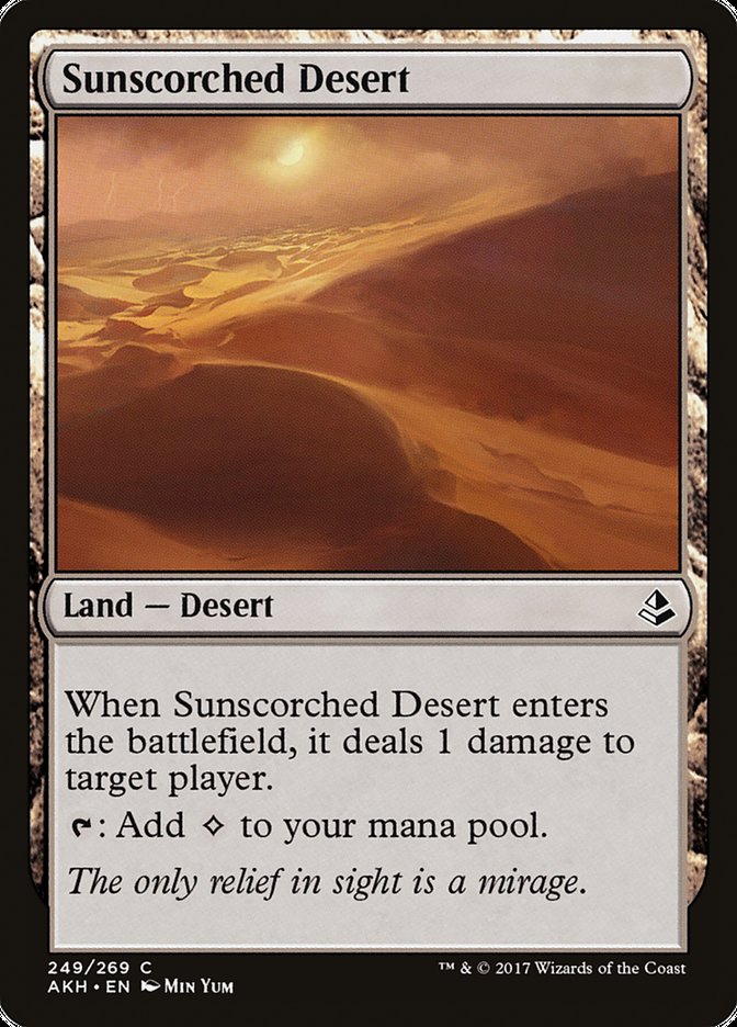 Sunscorched Desert [Amonkhet] | Tables and Towers