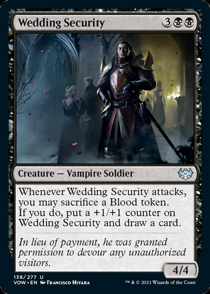 Wedding Security [Innistrad: Crimson Vow] | Tables and Towers