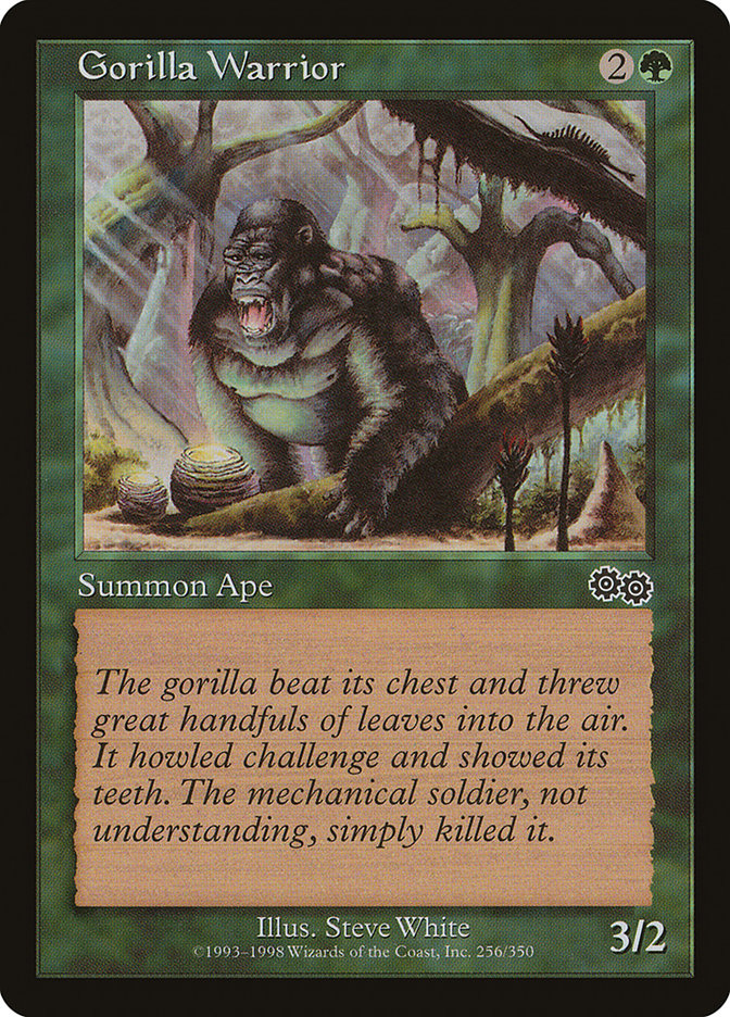 Gorilla Warrior [Urza's Saga] | Tables and Towers