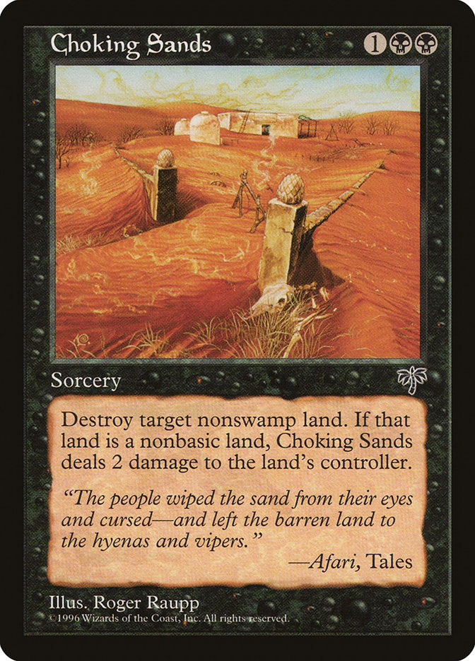 Choking Sands [Mirage] | Tables and Towers