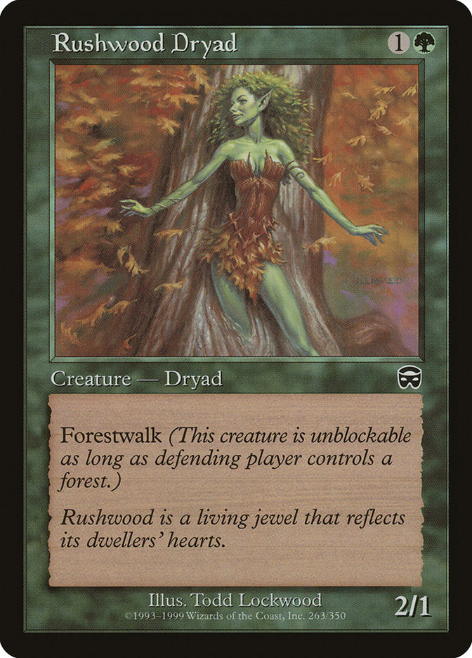 Rushwood Dryad [Mercadian Masques] | Tables and Towers