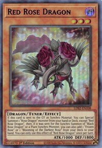 Red Rose Dragon (Blue) [LDS2-EN108] Ultra Rare | Tables and Towers