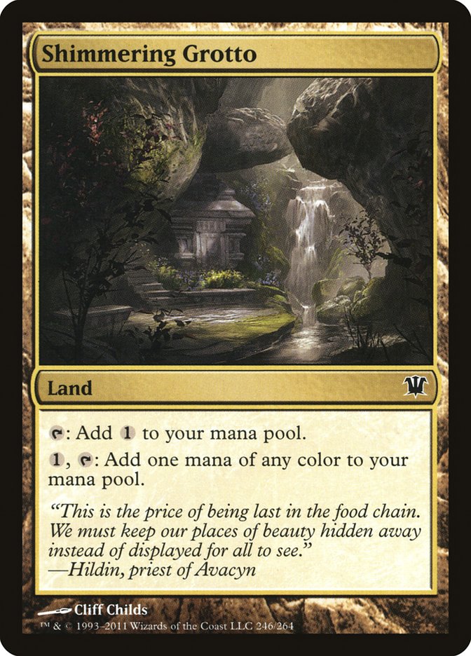 Shimmering Grotto [Innistrad] | Tables and Towers