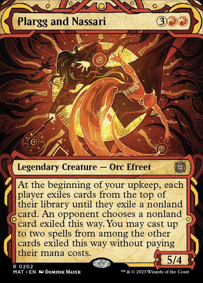 Plargg and Nassari (Showcase Halo Foil) [March of the Machine: The Aftermath] | Tables and Towers