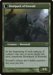 Villagers of Estwald // Howlpack of Estwald [Innistrad] | Tables and Towers