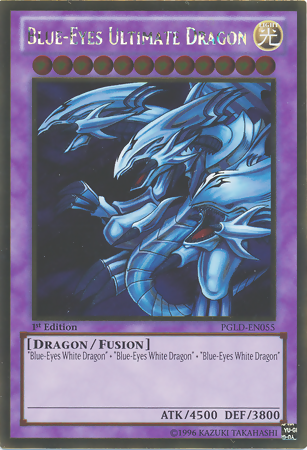 Blue-Eyes Ultimate Dragon [PGLD-EN055] Gold Rare | Tables and Towers