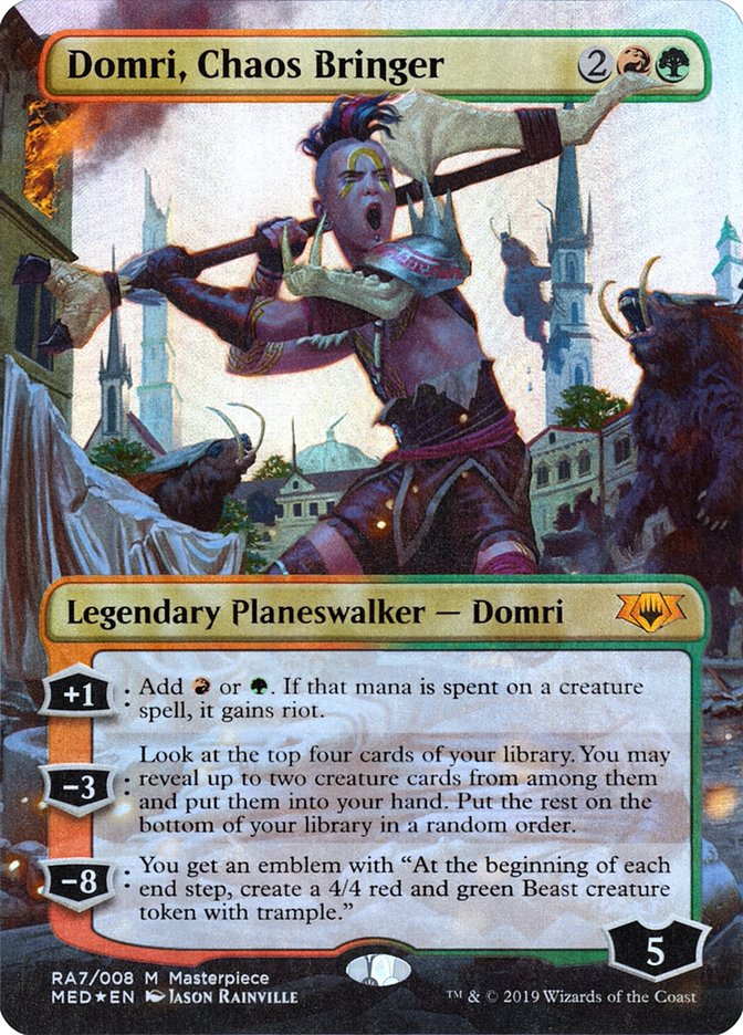 Domri, Chaos Bringer [Mythic Edition] | Tables and Towers