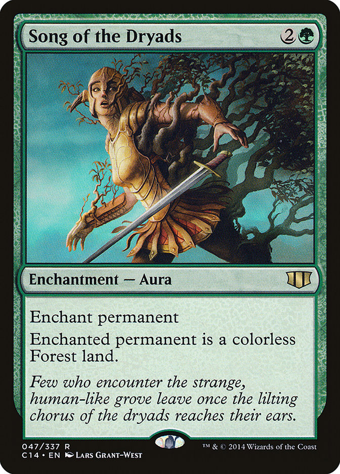 Song of the Dryads [Commander 2014] | Tables and Towers