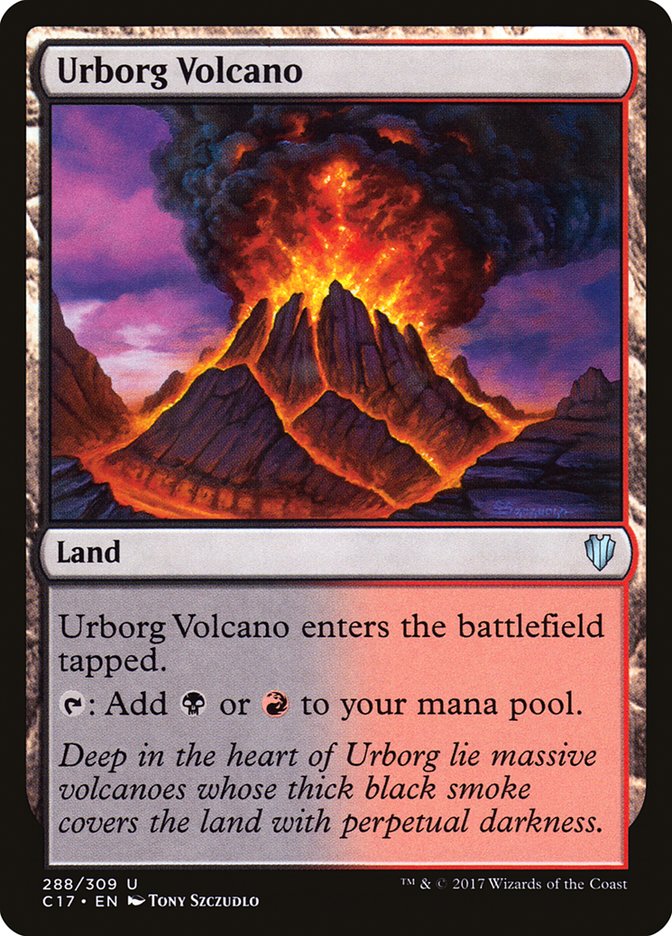 Urborg Volcano [Commander 2017] | Tables and Towers