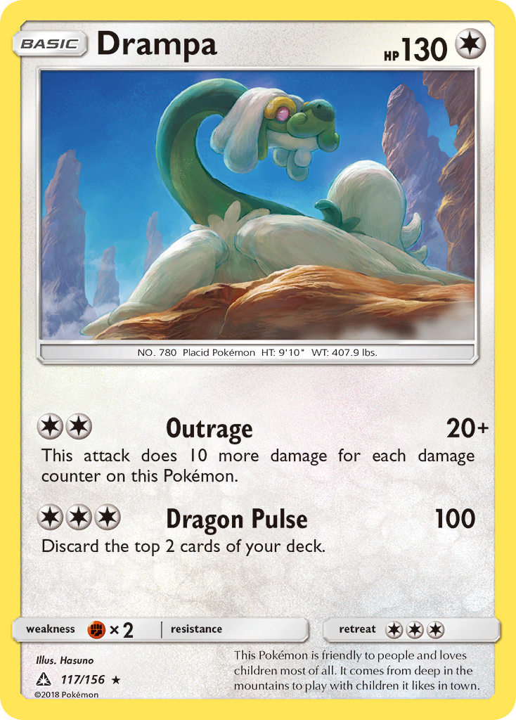 Drampa (117/156) [Sun & Moon: Ultra Prism] | Tables and Towers