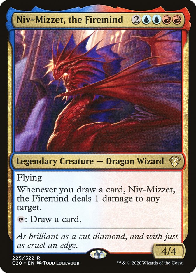 Niv-Mizzet, the Firemind [Commander 2020] | Tables and Towers