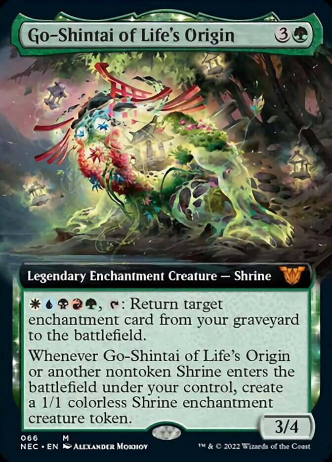 Go-Shintai of Life's Origin (Extended Art) [Kamigawa: Neon Dynasty Commander] | Tables and Towers