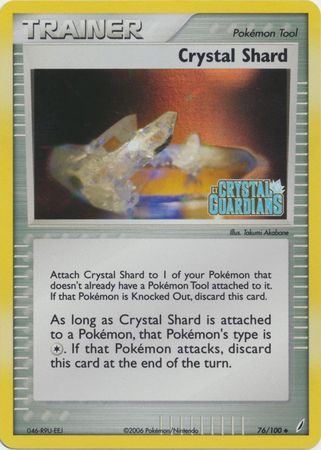 Crystal Shard (76/100) (Stamped) [EX: Crystal Guardians] | Tables and Towers