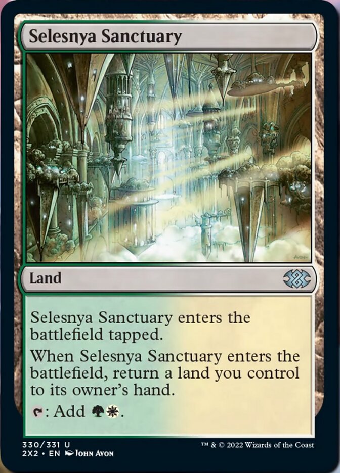 Selesnya Sanctuary [Double Masters 2022] | Tables and Towers