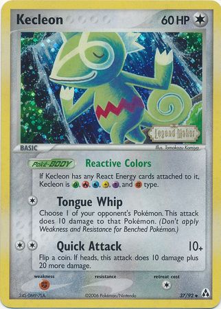 Kecleon (37/92) (Stamped) [EX: Legend Maker] | Tables and Towers