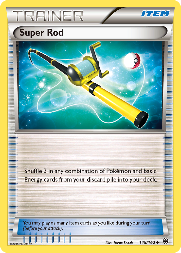 Super Rod (149/162) [XY: BREAKthrough] | Tables and Towers