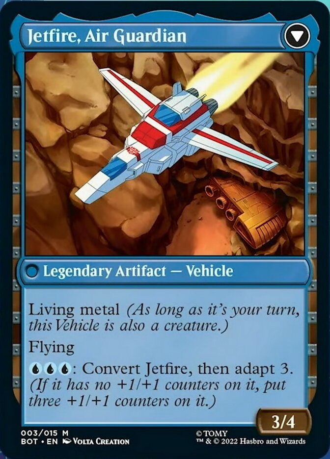 Jetfire, Ingenious Scientist // Jetfire, Air Guardian [Transformers] | Tables and Towers