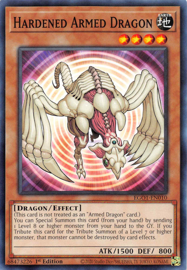 Hardened Armed Dragon [EGO1-EN010] Common | Tables and Towers