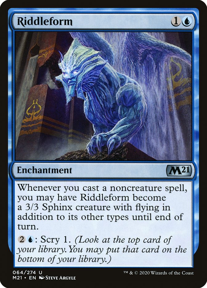 Riddleform [Core Set 2021] | Tables and Towers