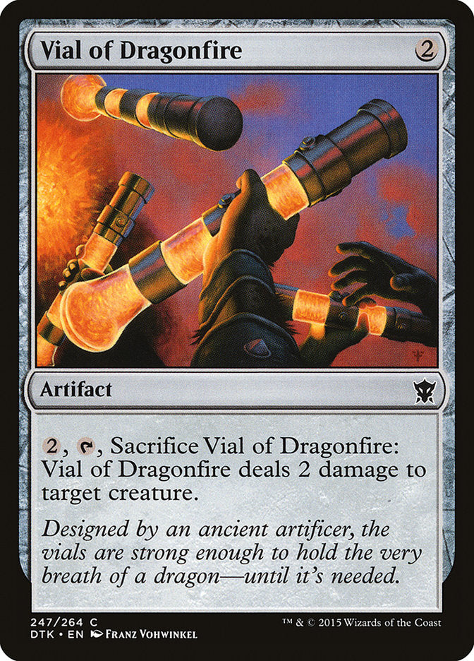 Vial of Dragonfire [Dragons of Tarkir] | Tables and Towers