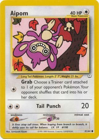 Aipom (41/64) [Neo Revelation Unlimited] | Tables and Towers