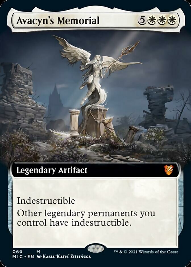 Avacyn's Memorial (Extended Art) [Innistrad: Midnight Hunt Commander] | Tables and Towers