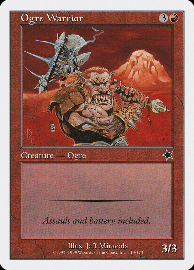 Ogre Warrior [Starter 1999] | Tables and Towers