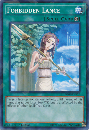 Forbidden Lance [BP03-EN172] Shatterfoil Rare | Tables and Towers