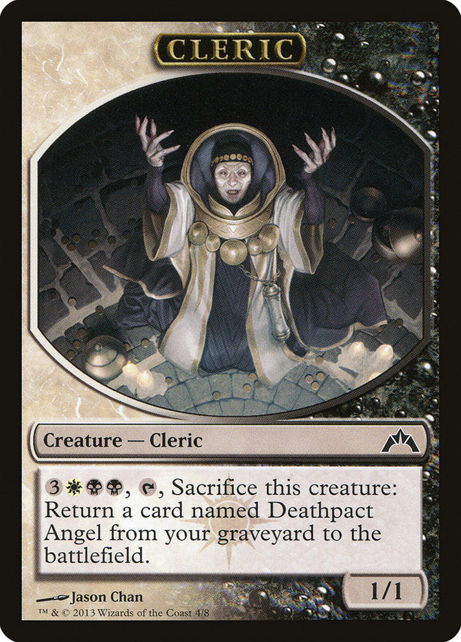 Cleric Token [Gatecrash Tokens] | Tables and Towers