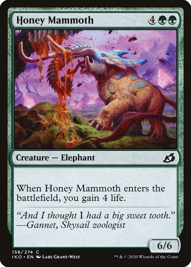 Honey Mammoth [Ikoria: Lair of Behemoths] | Tables and Towers