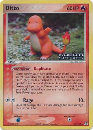 Ditto (37/113) (Stamped) [EX: Delta Species] | Tables and Towers