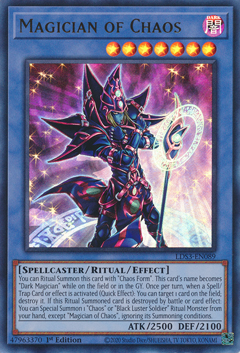 Magician of Chaos [LDS3-EN089] Ultra Rare | Tables and Towers