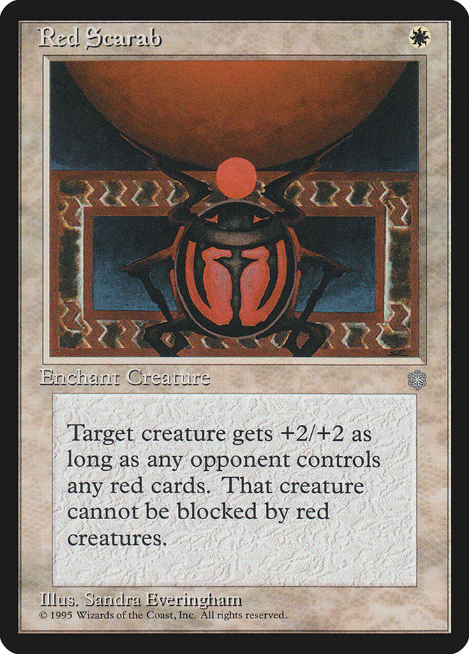 Red Scarab [Ice Age] | Tables and Towers