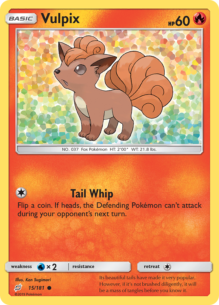 Vulpix (15/181) [Sun & Moon: Team Up] | Tables and Towers