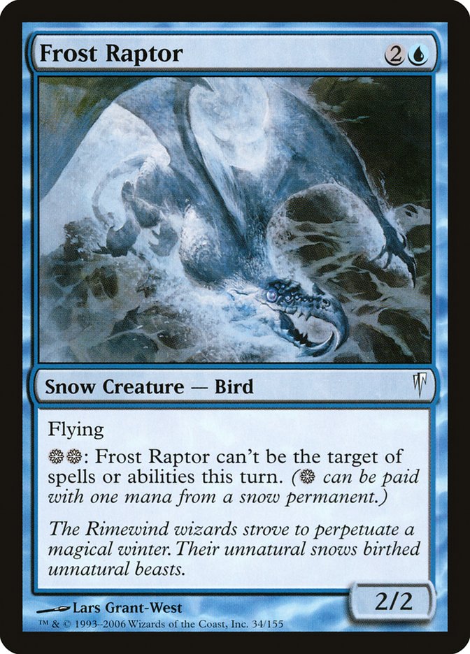 Frost Raptor [Coldsnap] | Tables and Towers