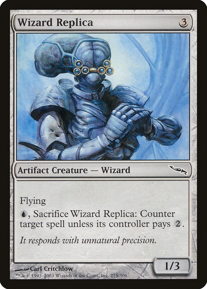 Wizard Replica [Mirrodin] | Tables and Towers