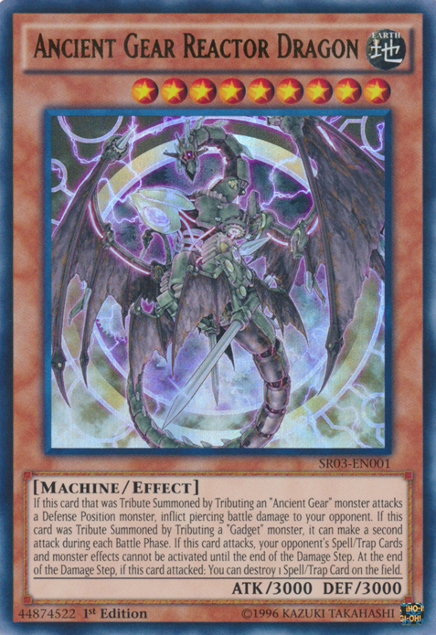 Ancient Gear Reactor Dragon [SR03-EN001] Ultra Rare | Tables and Towers