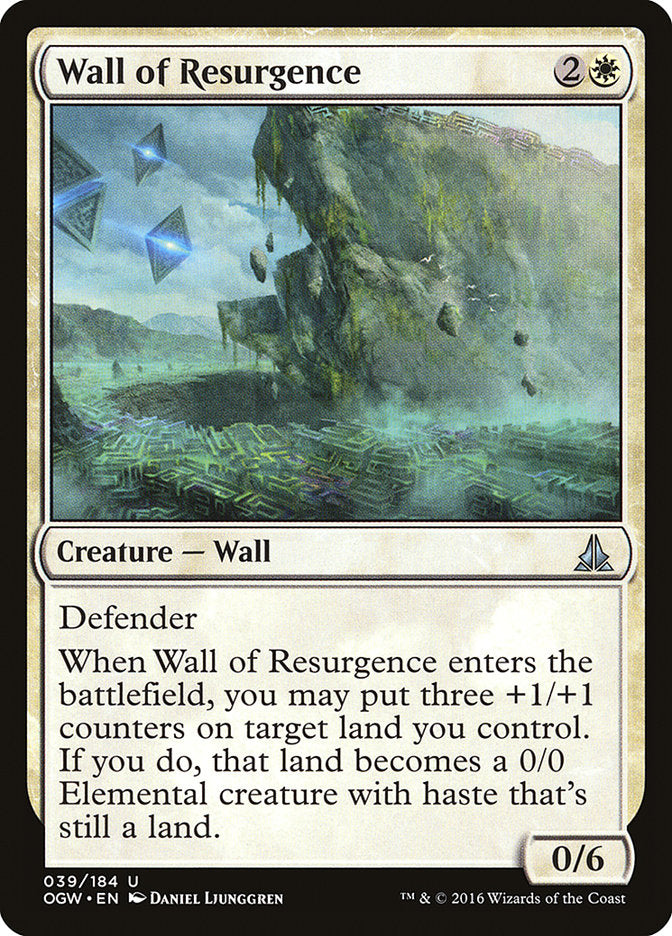 Wall of Resurgence [Oath of the Gatewatch] | Tables and Towers