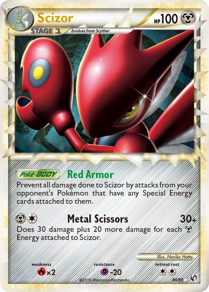 Scizor (84/90) [HeartGold & SoulSilver: Undaunted] | Tables and Towers