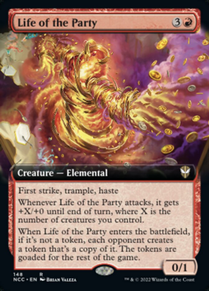 Life of the Party (Extended Art) [Streets of New Capenna Commander] | Tables and Towers